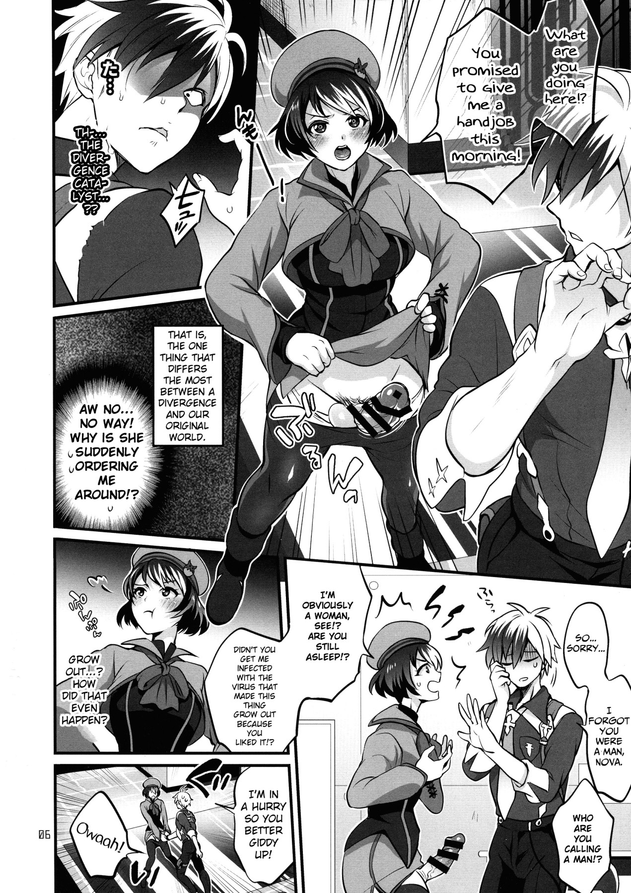 Hentai Manga Comic-Being Thrust Into a World Filled With Futanari-Read-5